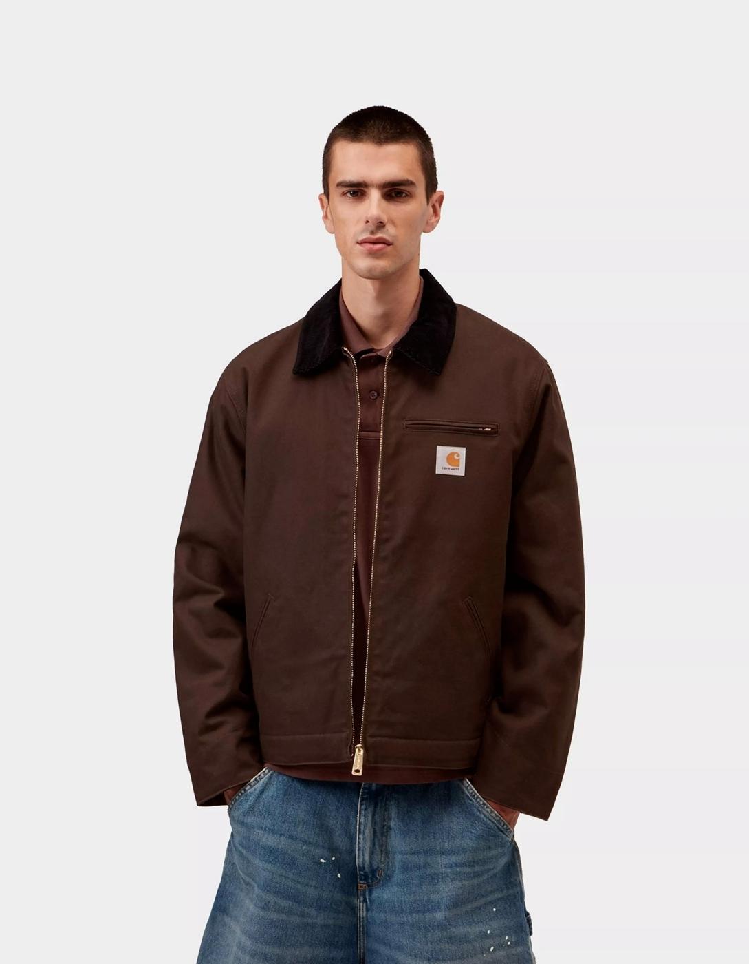 Cazadora CARHARTT WIP DETROIT - Tobacco / Black
