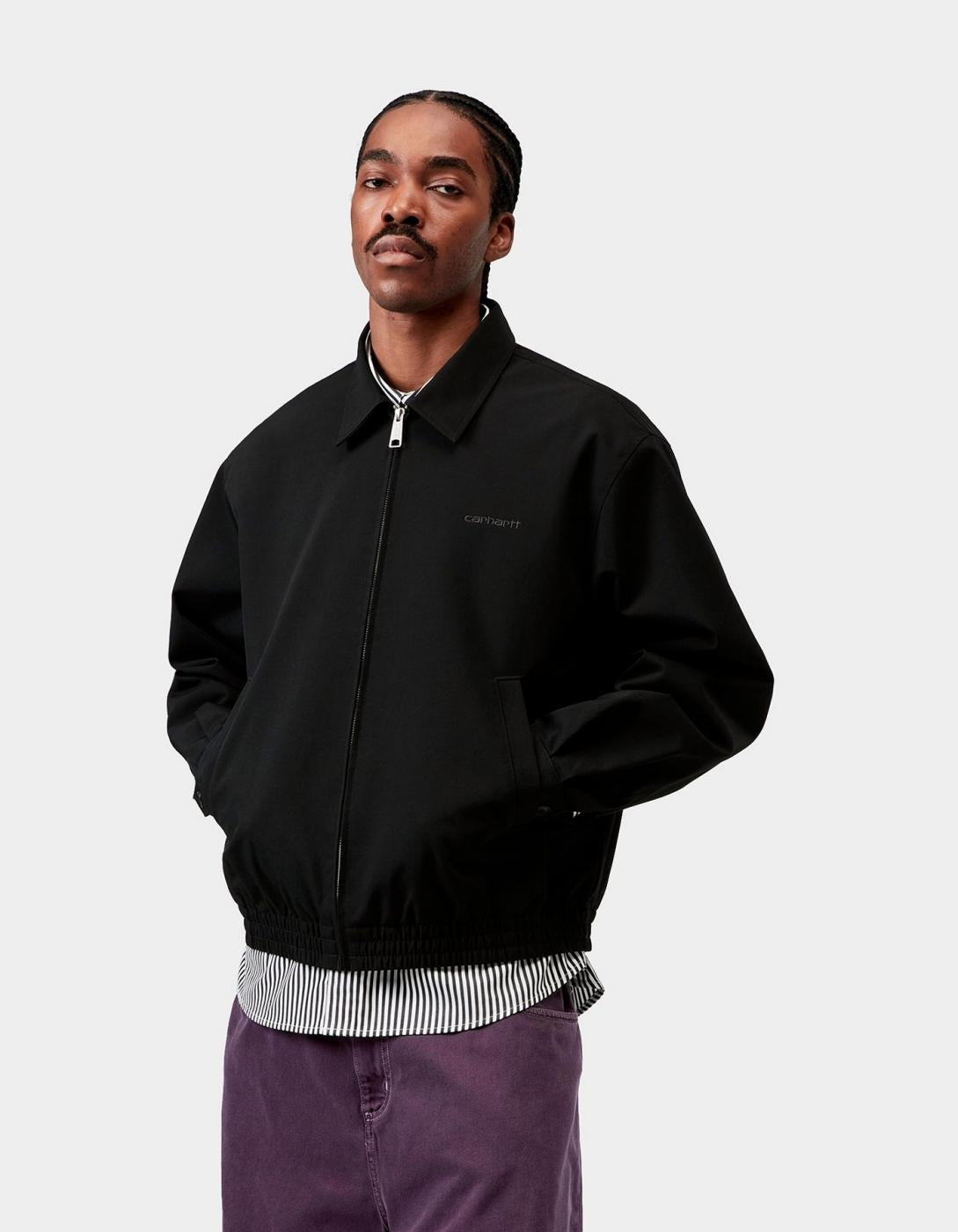 Cazadora CARHARTT WIP NEVEN - Black / Graphite