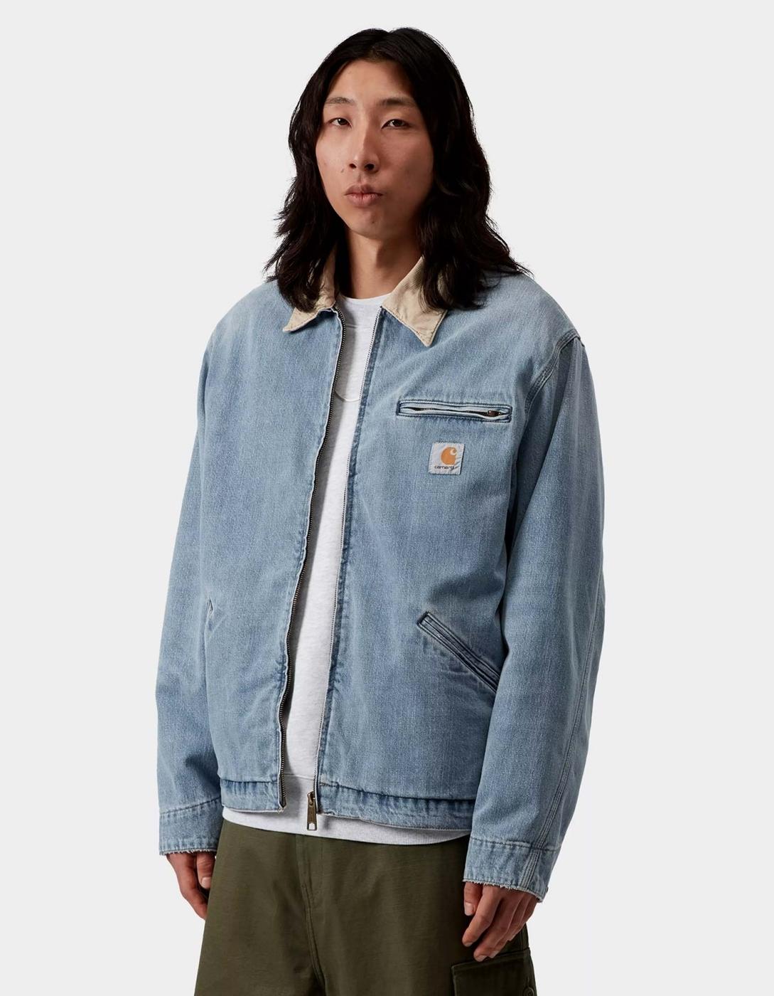 Cazadora CARHARTT WIP OG DETROIT - Blue / Dusty H Brown