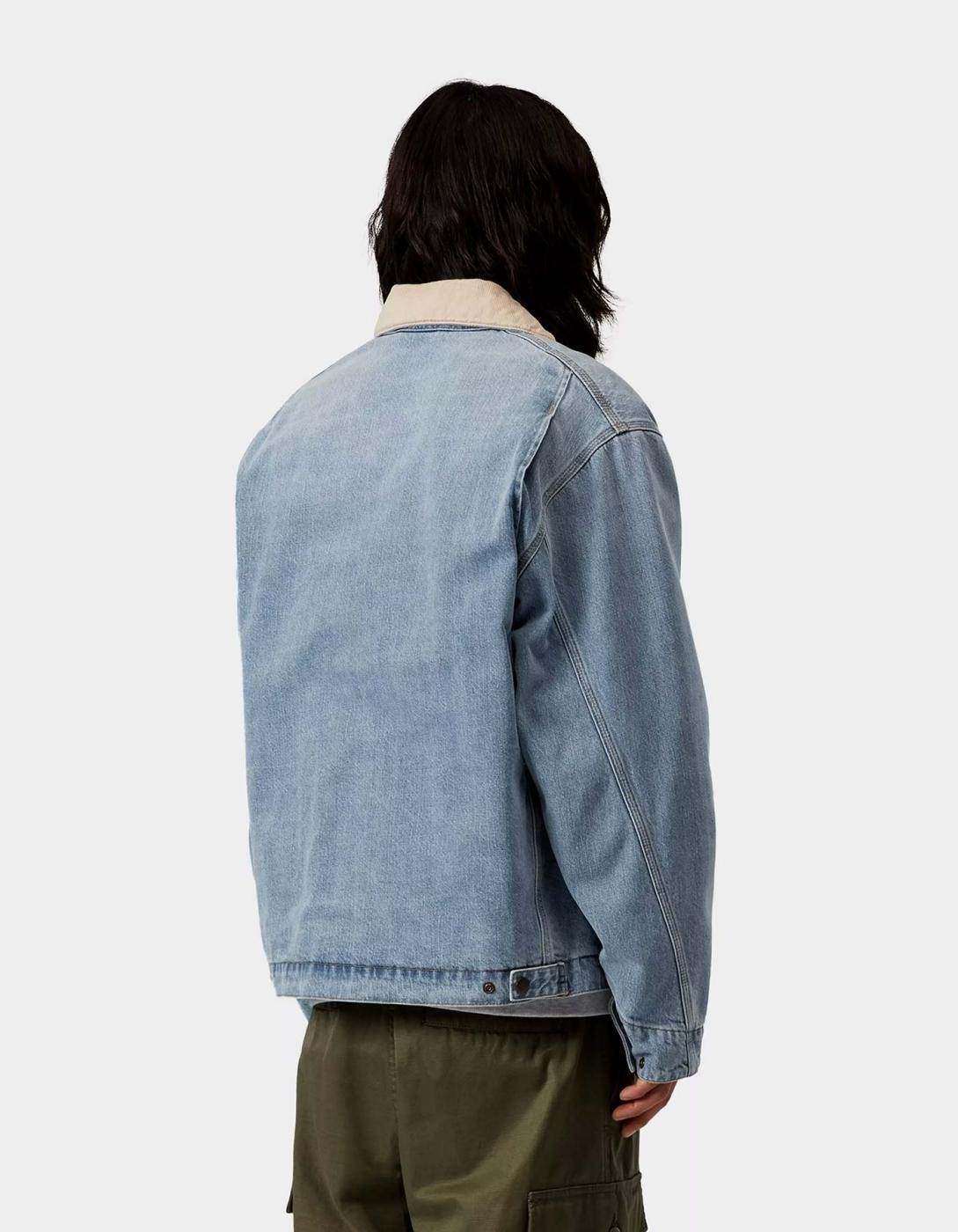 Cazadora CARHARTT WIP OG DETROIT - Blue / Dusty H Brown