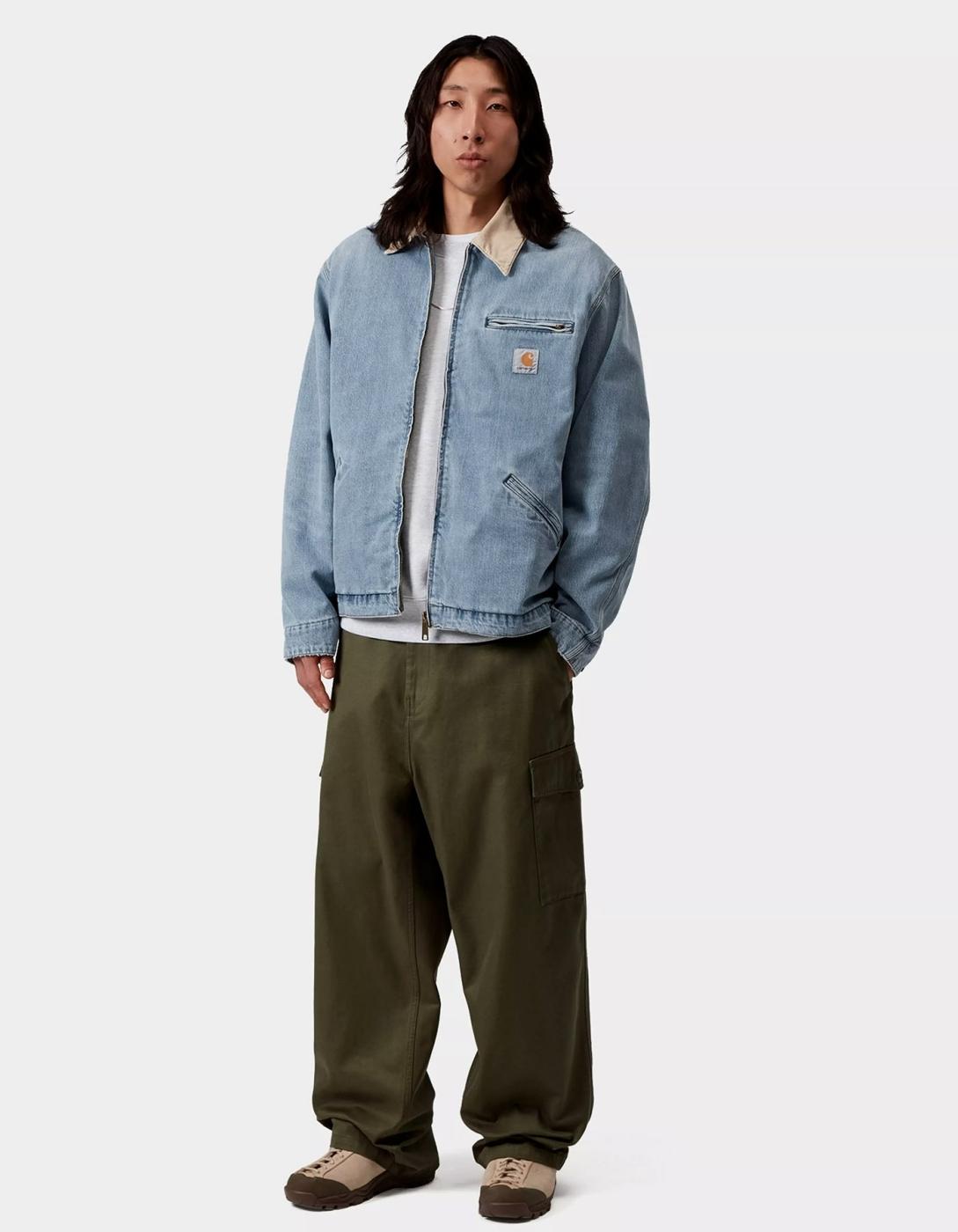 Cazadora CARHARTT WIP OG DETROIT - Blue / Dusty H Brown
