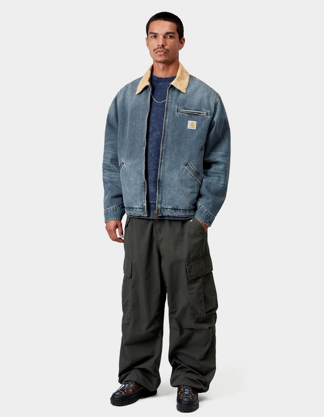 Cazadora CARHARTT WIP OG DETROIT - Blue / Dusty H Brown