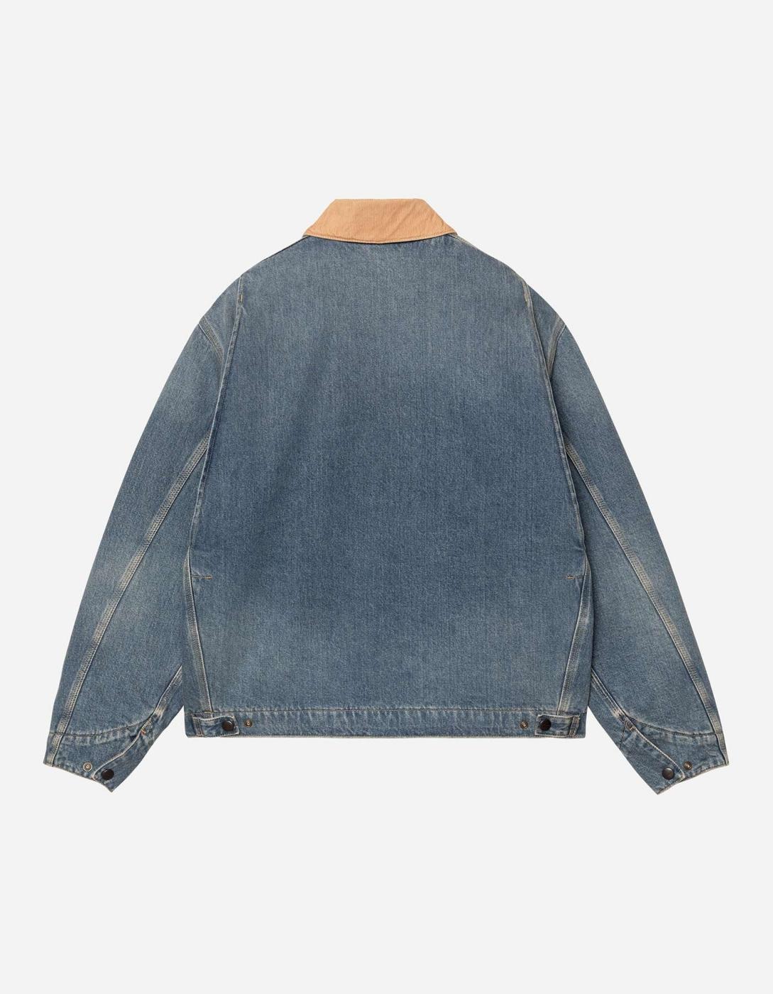 Cazadora CARHARTT WIP OG DETROIT - Blue / Dusty H Brown