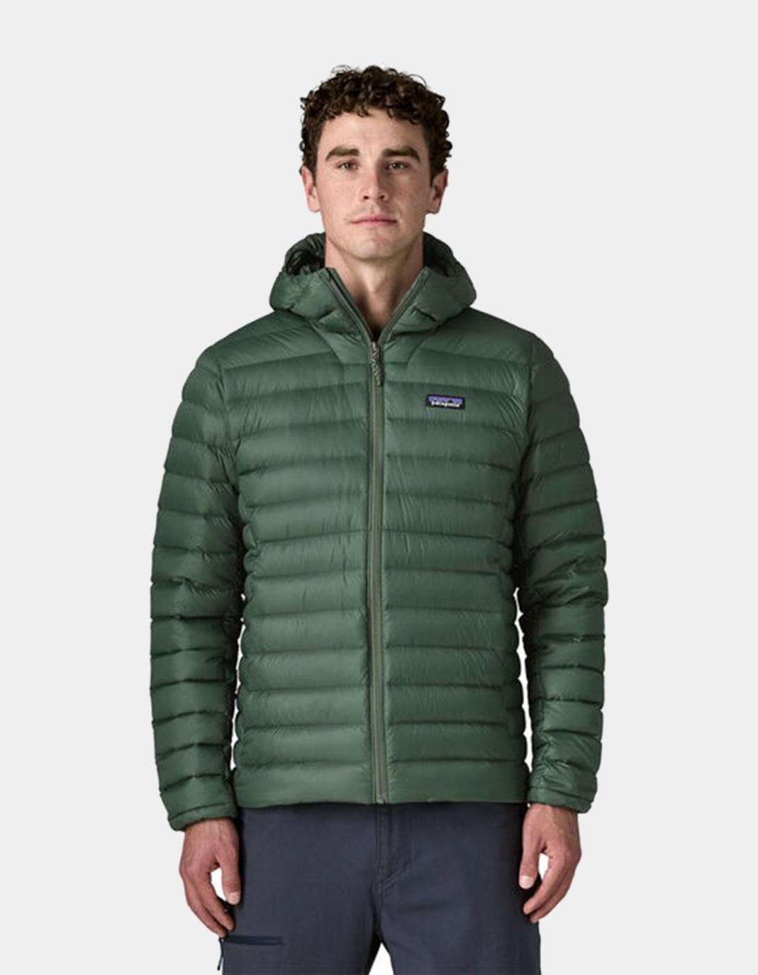 Cazadora DOWN SWEATER HOODY - Treeline Green