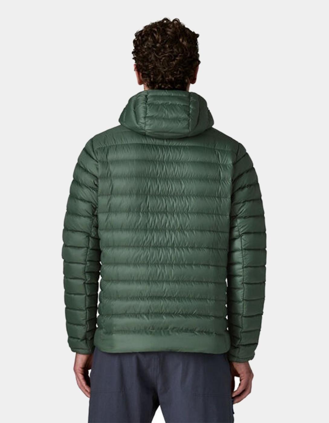 Cazadora DOWN SWEATER HOODY - Treeline Green