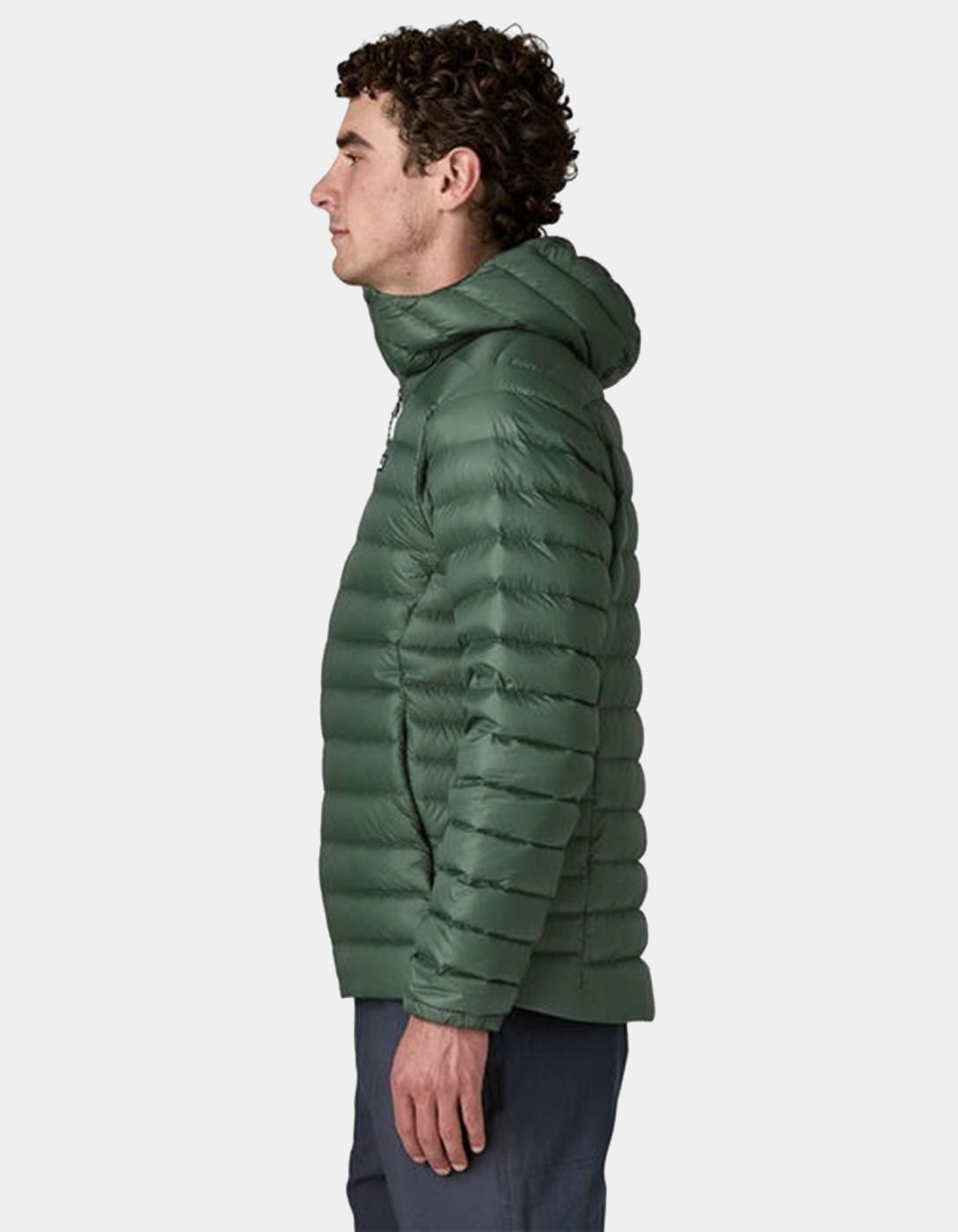 Cazadora DOWN SWEATER HOODY - Treeline Green