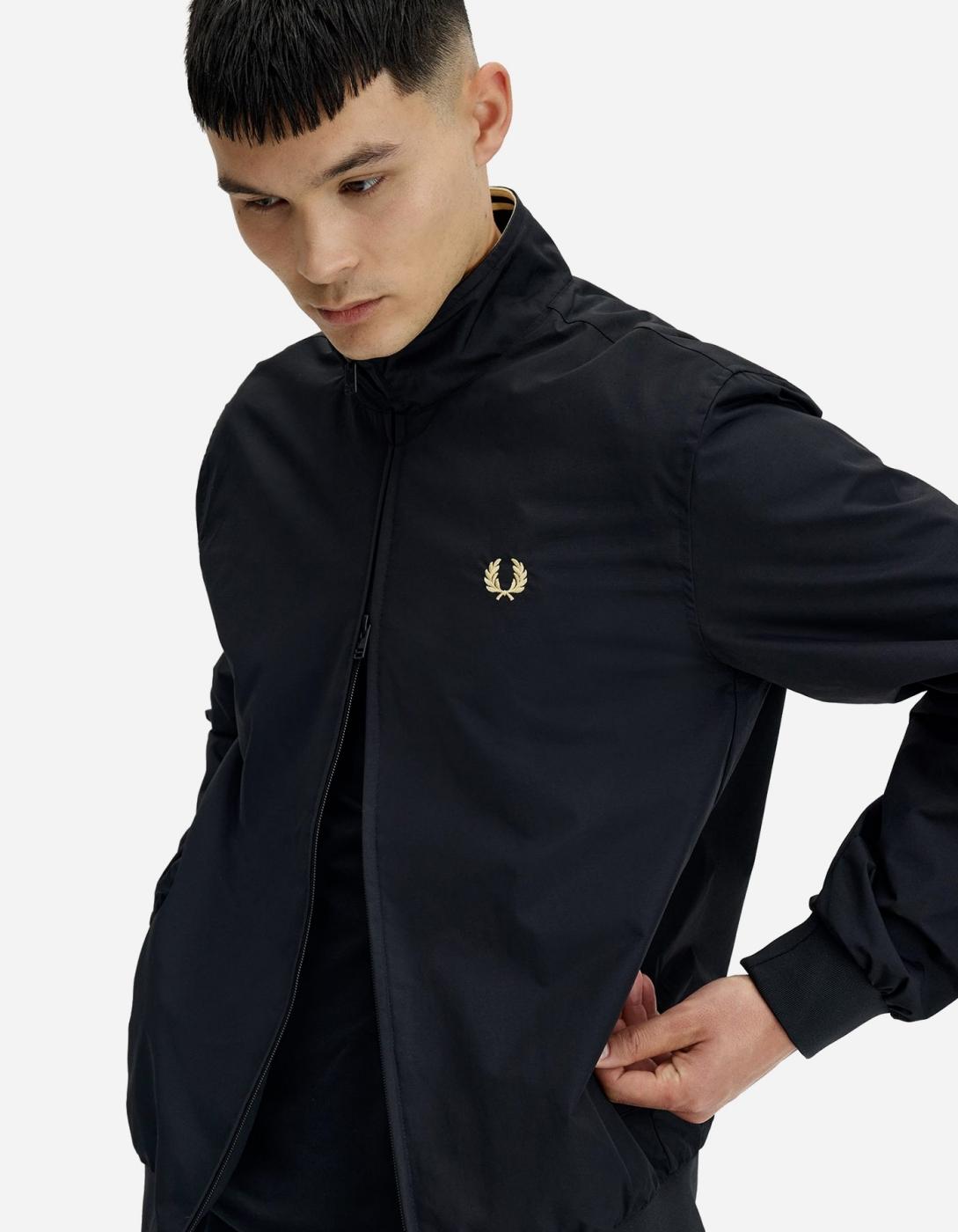 Cazadora FRED PERRY J2660 - Black/Gold