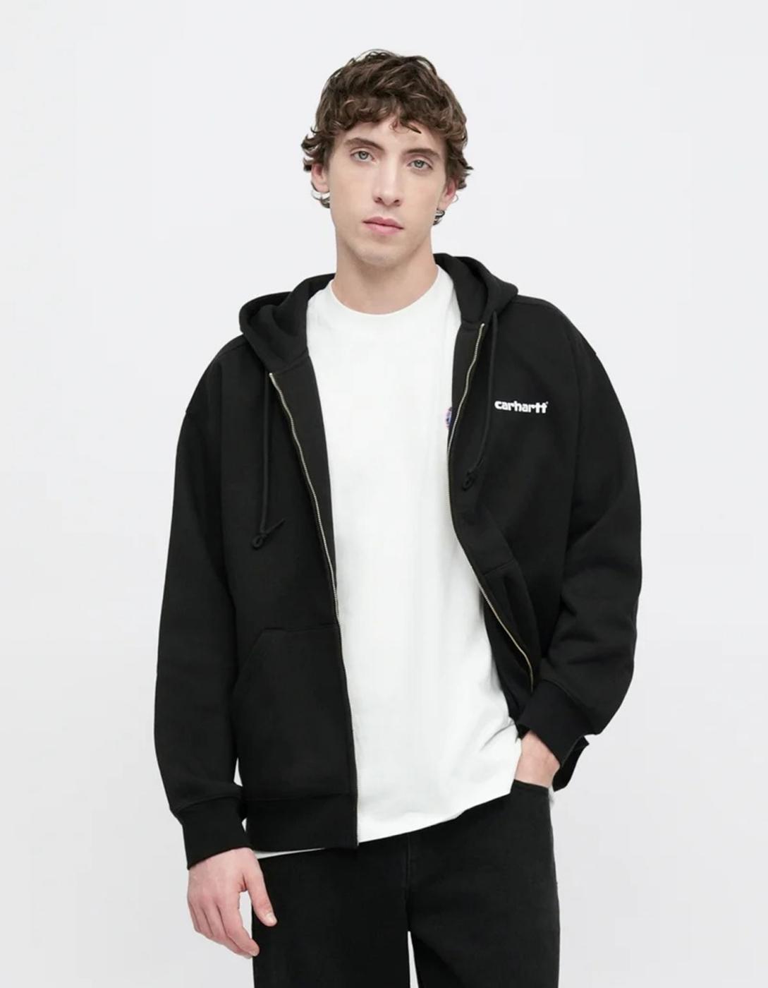 Cazadora CARHARTT WIP HOODED ARCHIVE LINES - Black