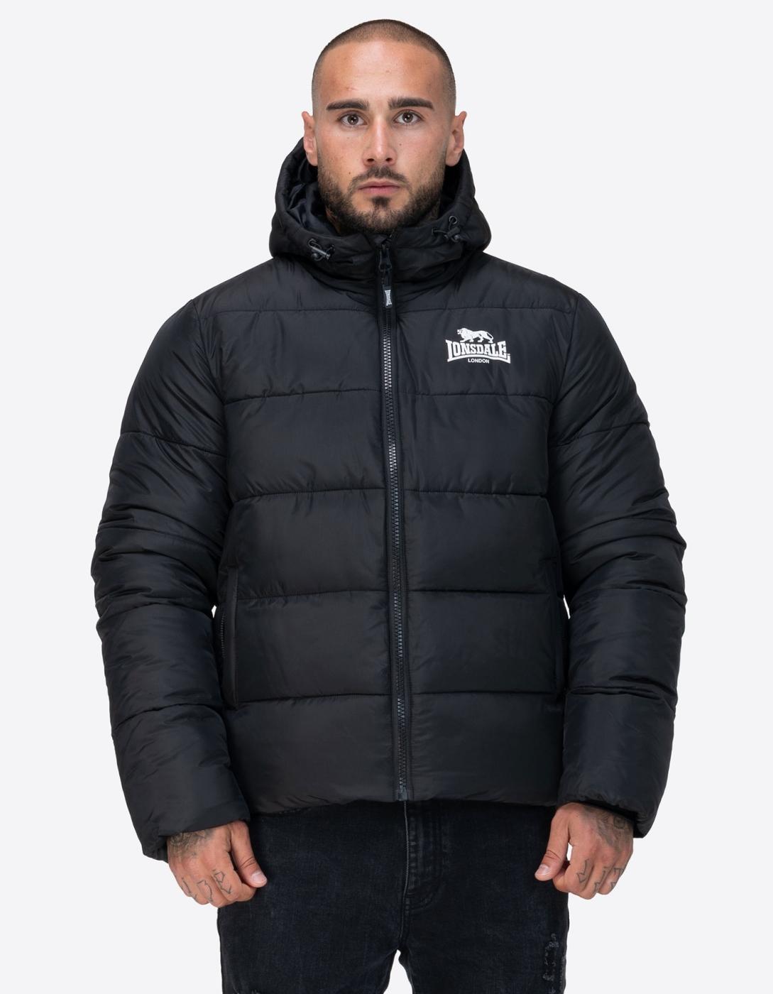 Cazadora LONSDALE TROVER - Black/White