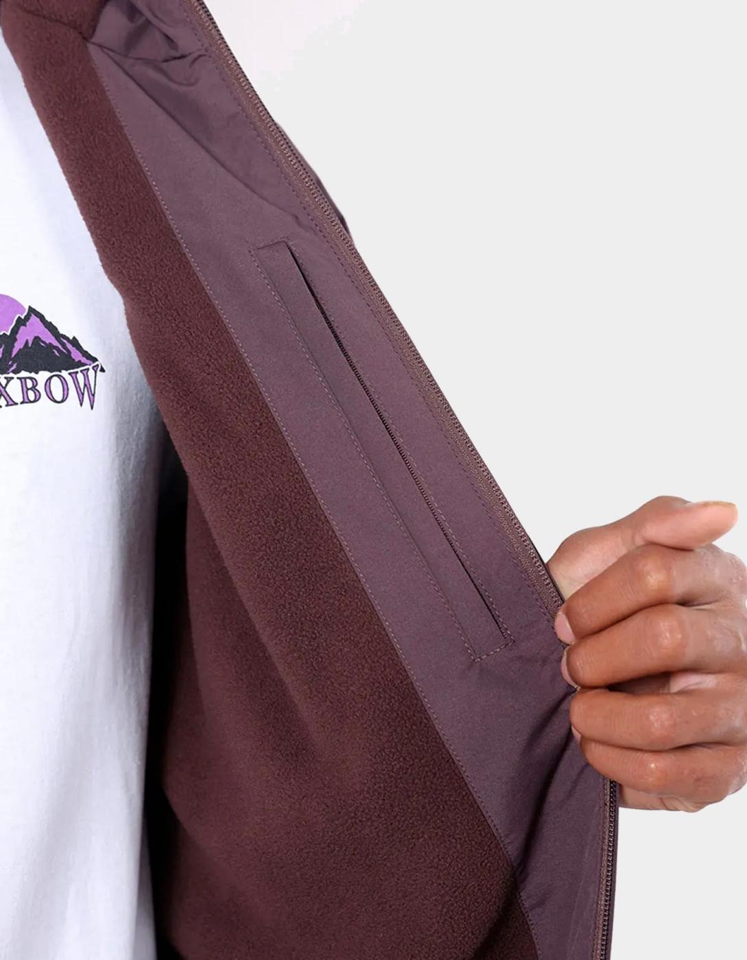 Cazadora OXBOW JOAOPOLAR - Raisin