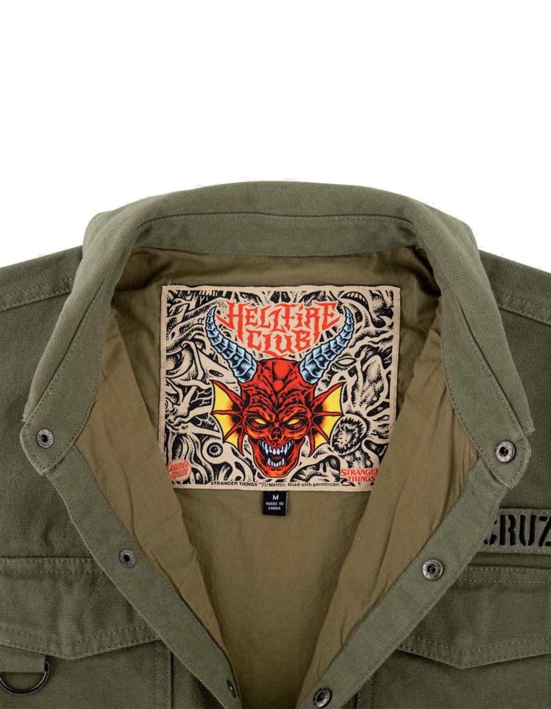 Cazadora SANTA CRUZ X STRANGER THINGS CRAWL UTILIT