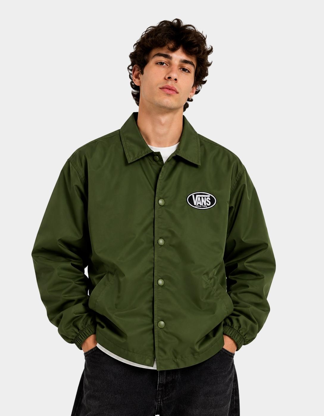 Cazadora TORREY NYLON COACHES  - Green Balsam