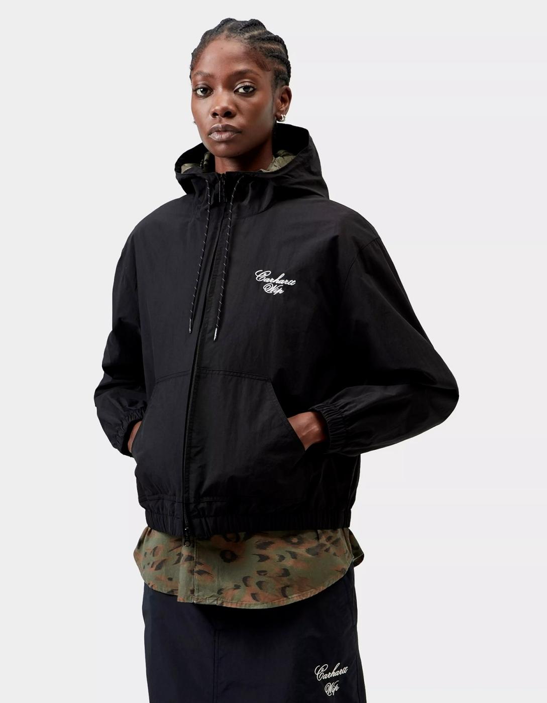 Cazadora W' TRAVON - Black / Wax