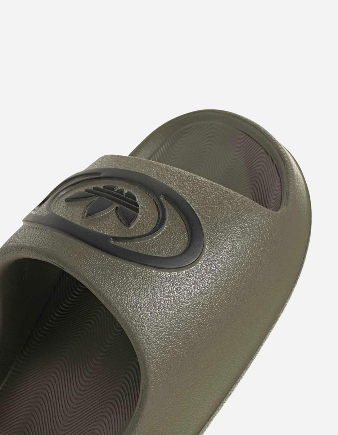 Chanclas ADILETTE - Olive Strata/Black