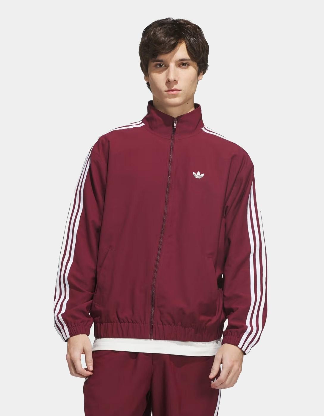 Chaqueta ADIDAS SUPERFIRE TK - Shadow Red/White