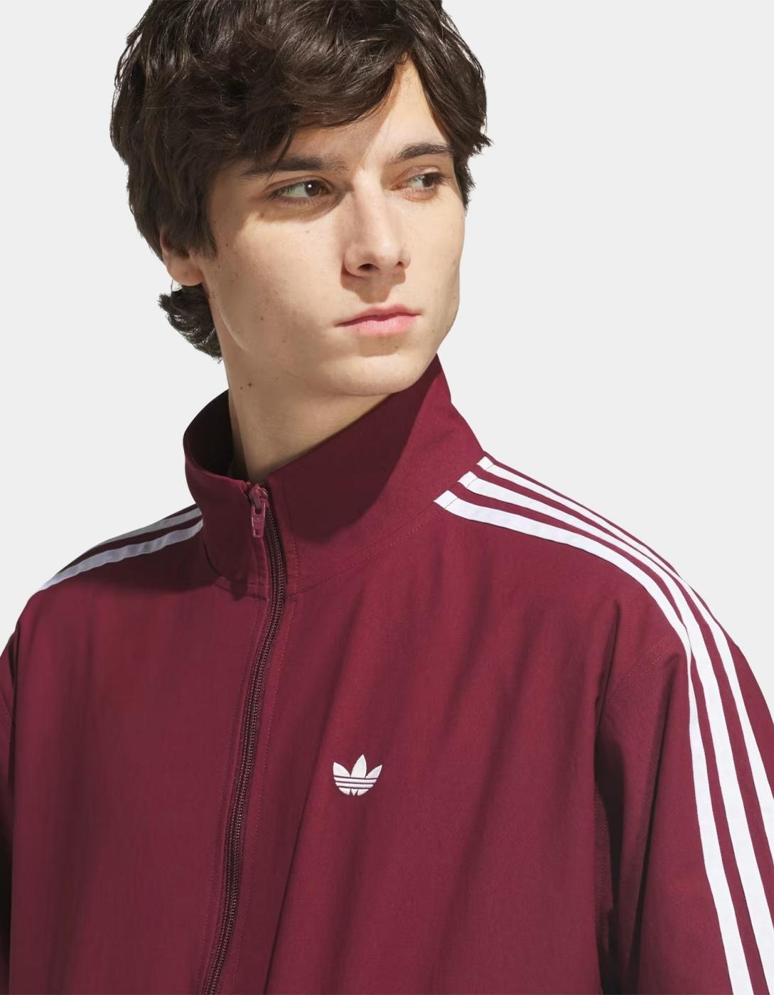 Chaqueta ADIDAS SUPERFIRE TK - Shadow Red/White