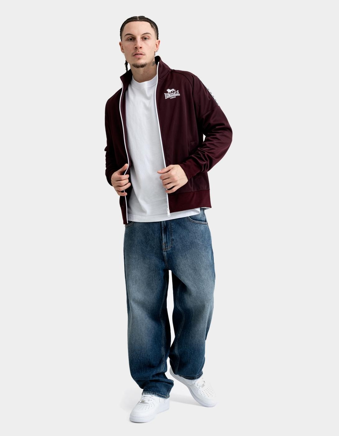 Chaqueta CALSHOT - Oxblood/White