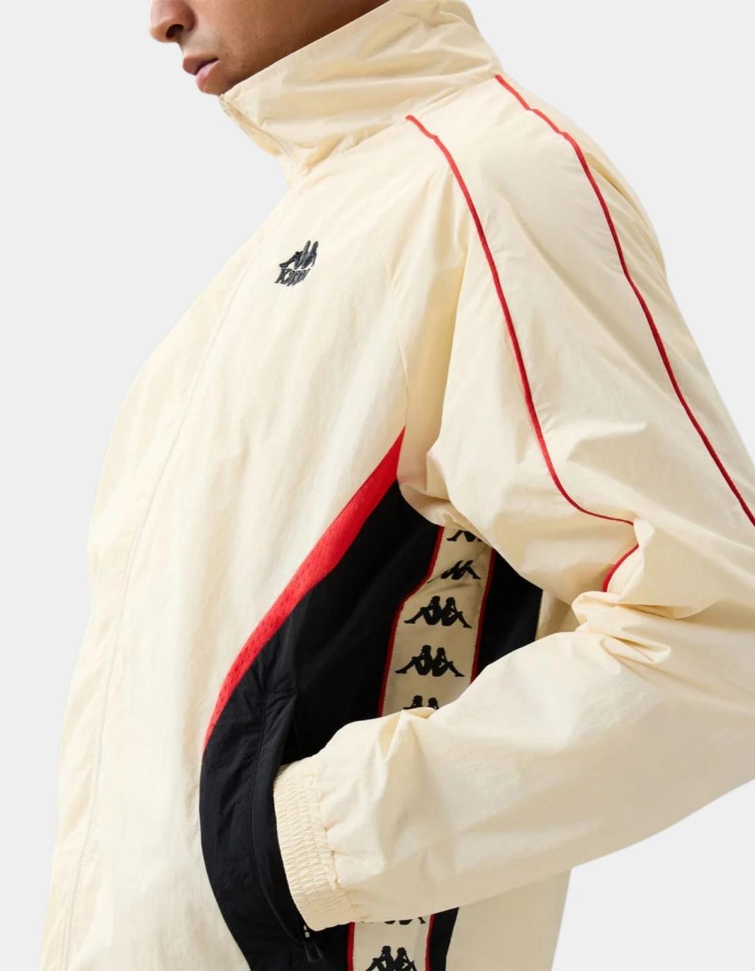 Chaqueta KAPP LAPPA SAACHI - Beige Butter/Red Md Coral/Black