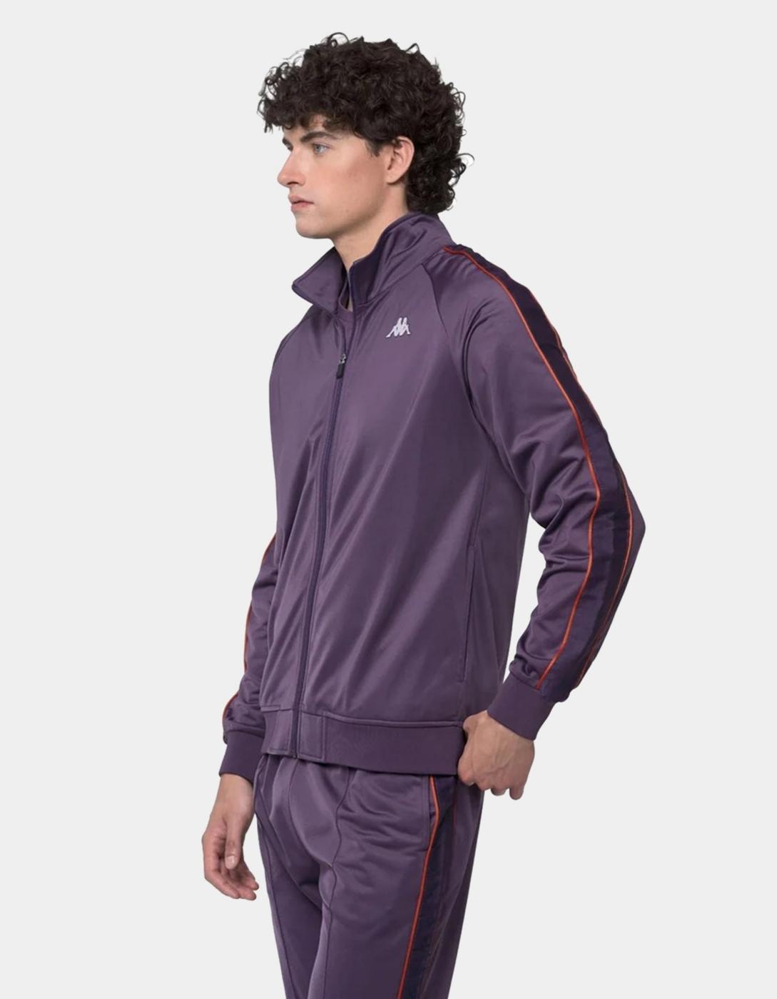 Chaqueta KAPPA ANNISTON SLIM - Violet Anil/Red Md Coral
