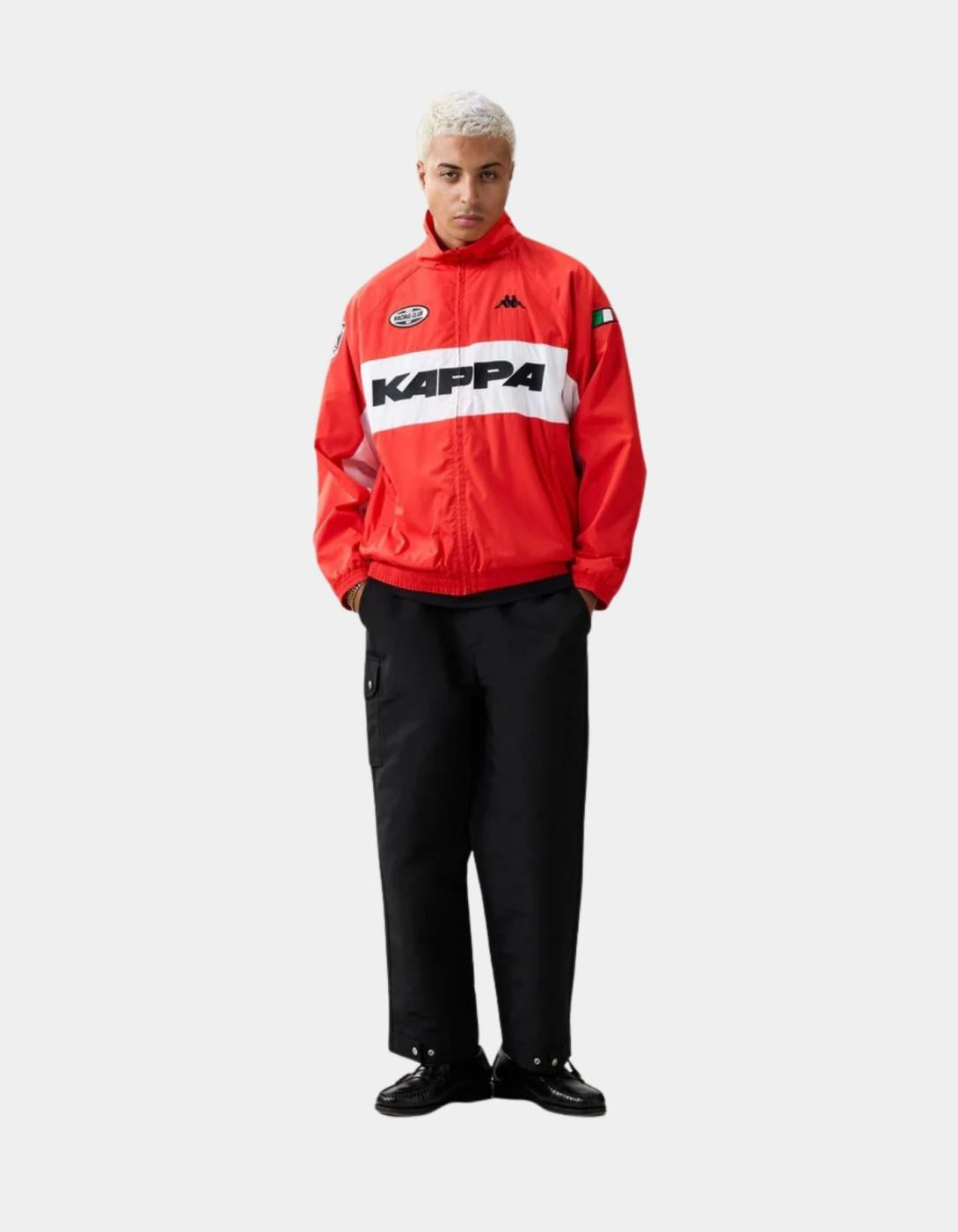 Chaqueta KAPPA AUTHENTIC SULLIX - Red Md Coral/White/Bla