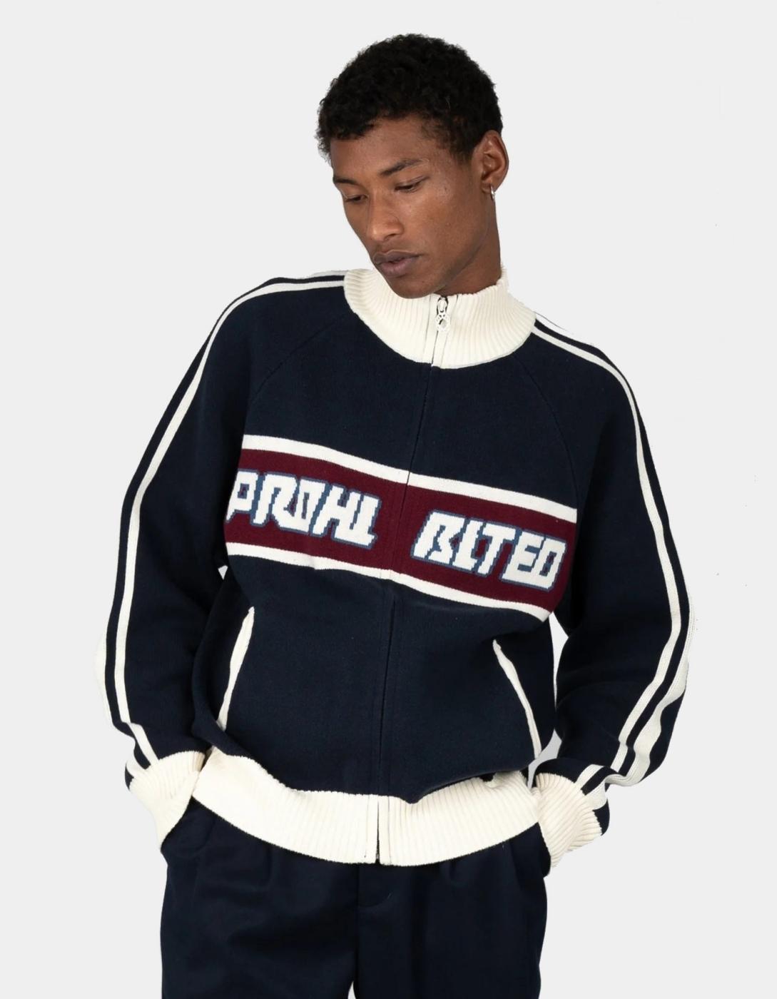 Chaqueta PROHIBITED LETTERMAN - Navy