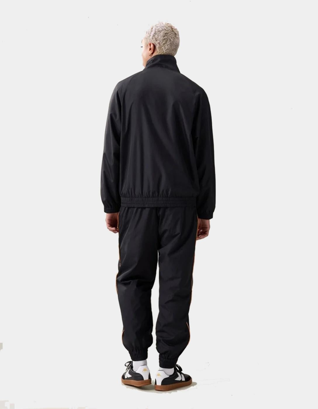 Chubasquero KAPPA AUTHENTIC ORSAL - Black/Orange Desert