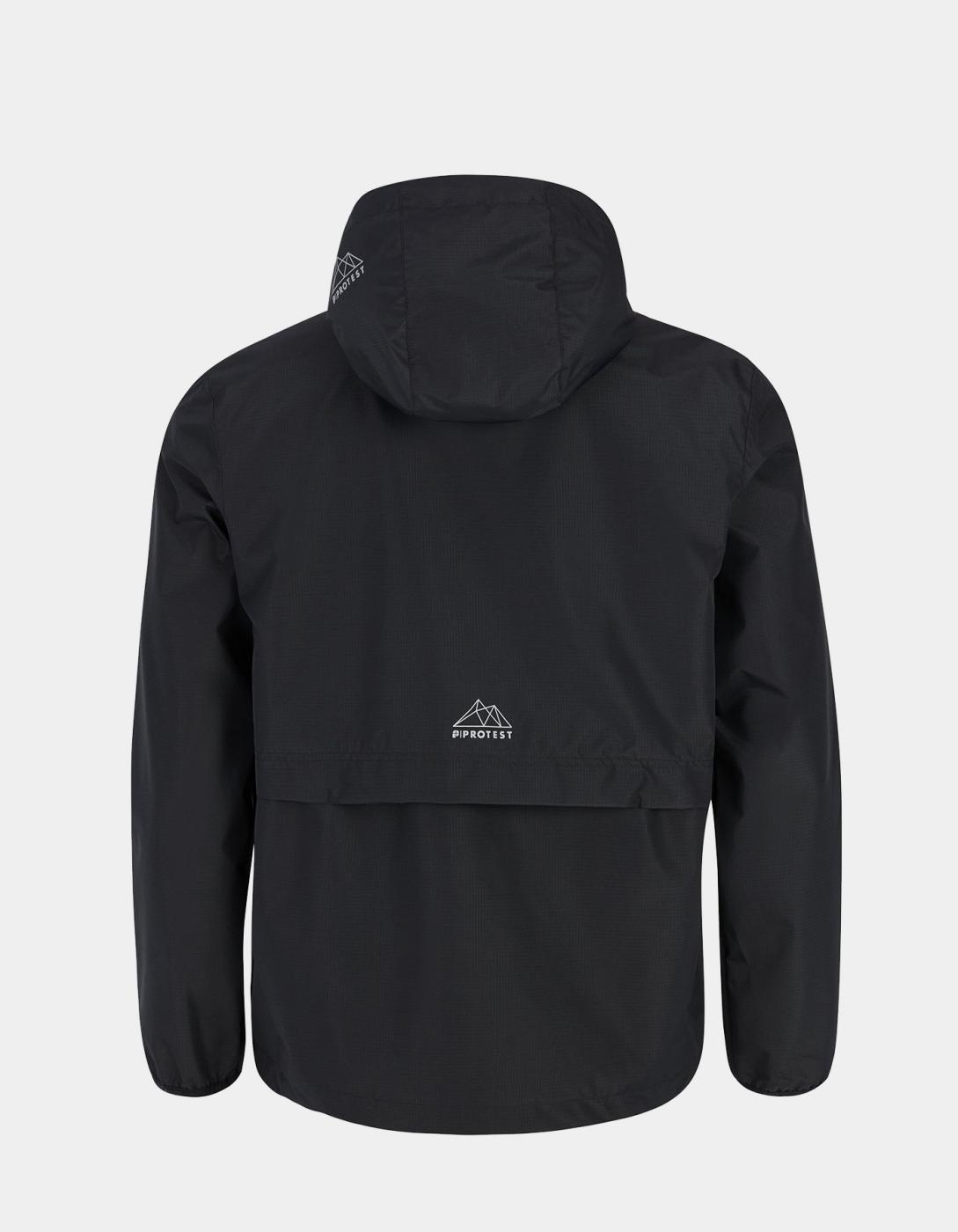 Chubasquero PROTEST MOIL - True Black