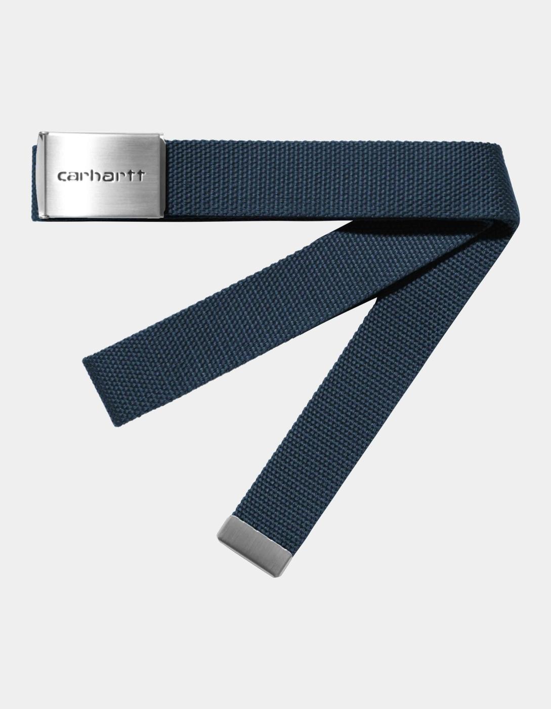 Cinturón CARHARTT WIP CLIP CHROME - Ink