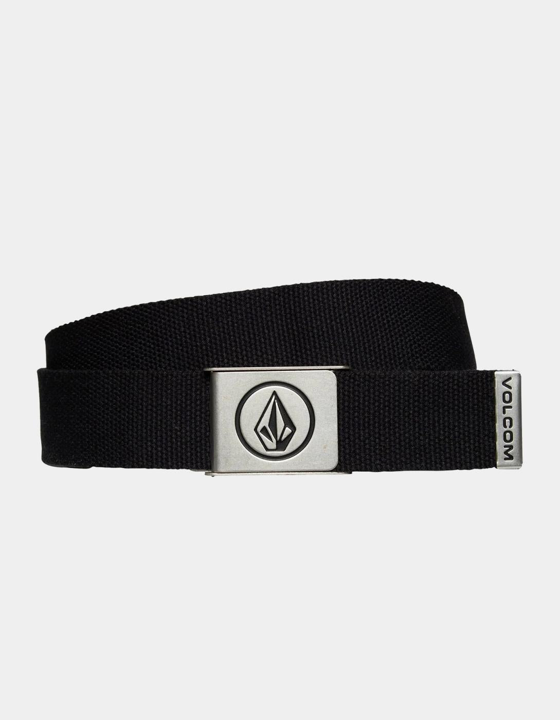 Cinturón VOLCOM CIRCLE WEB - Rinsed Black