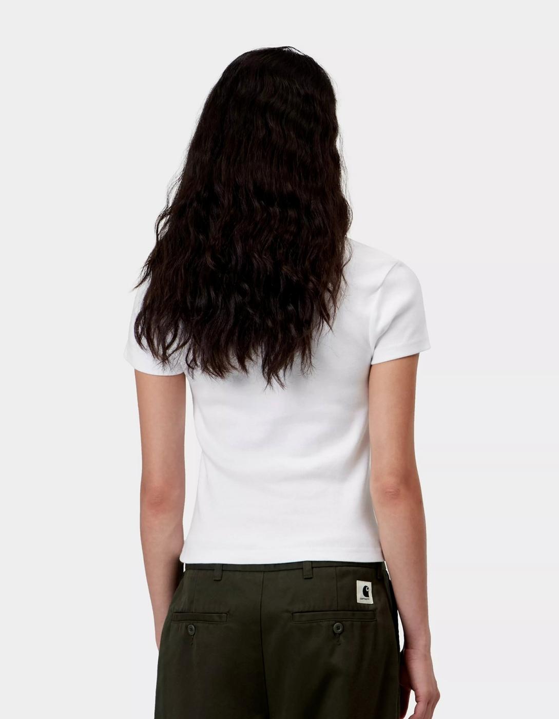 Cta. W' SMALL HEART PATCH - White / Black