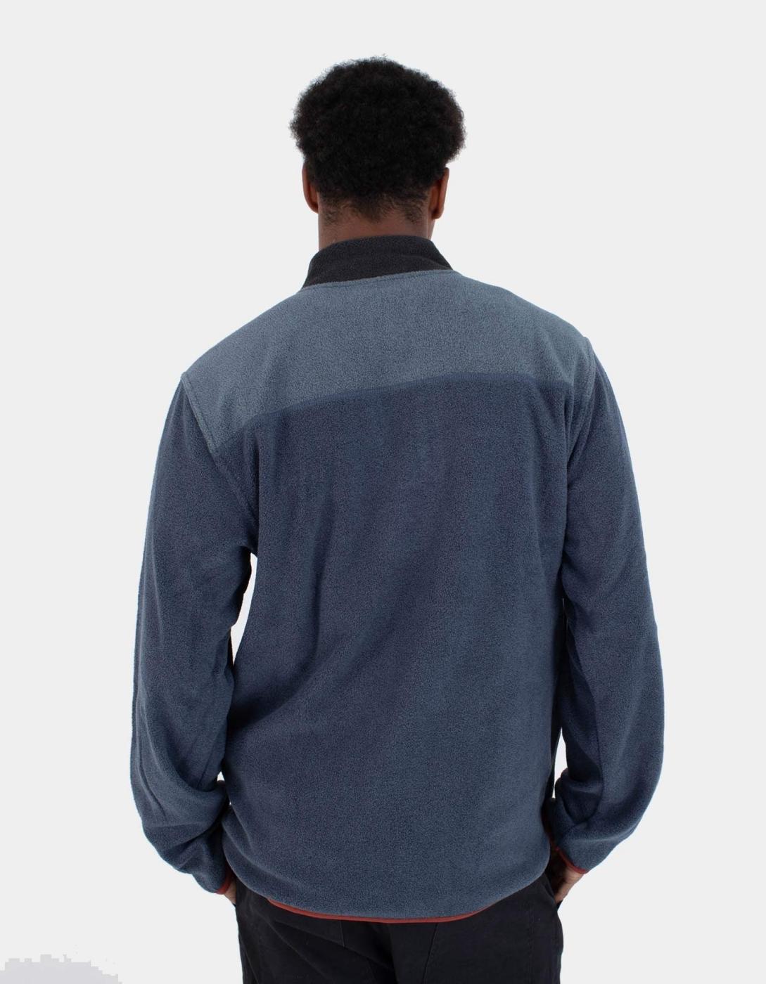 Forro Polar BLOCKED WINDCHILL - Obsidian
