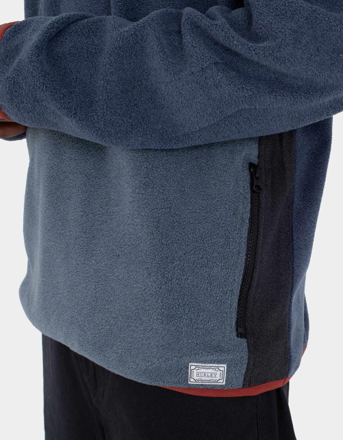 Forro Polar BLOCKED WINDCHILL - Obsidian
