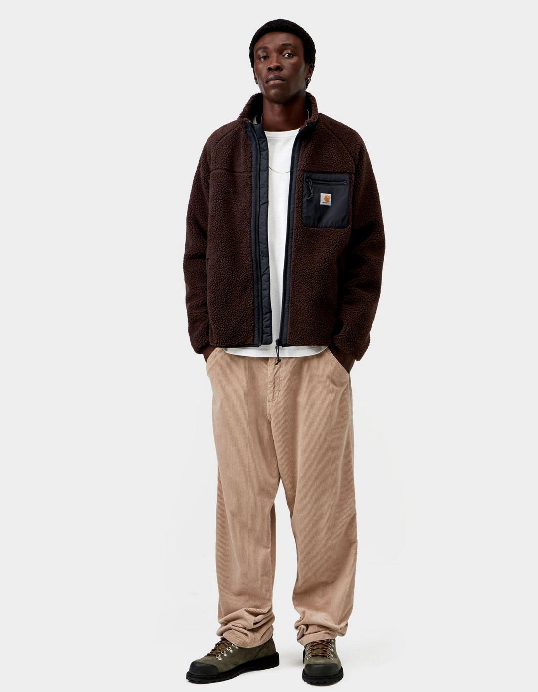 Forro Polar CARHARTT WIP PRENTIS LINER - Palisander / Black