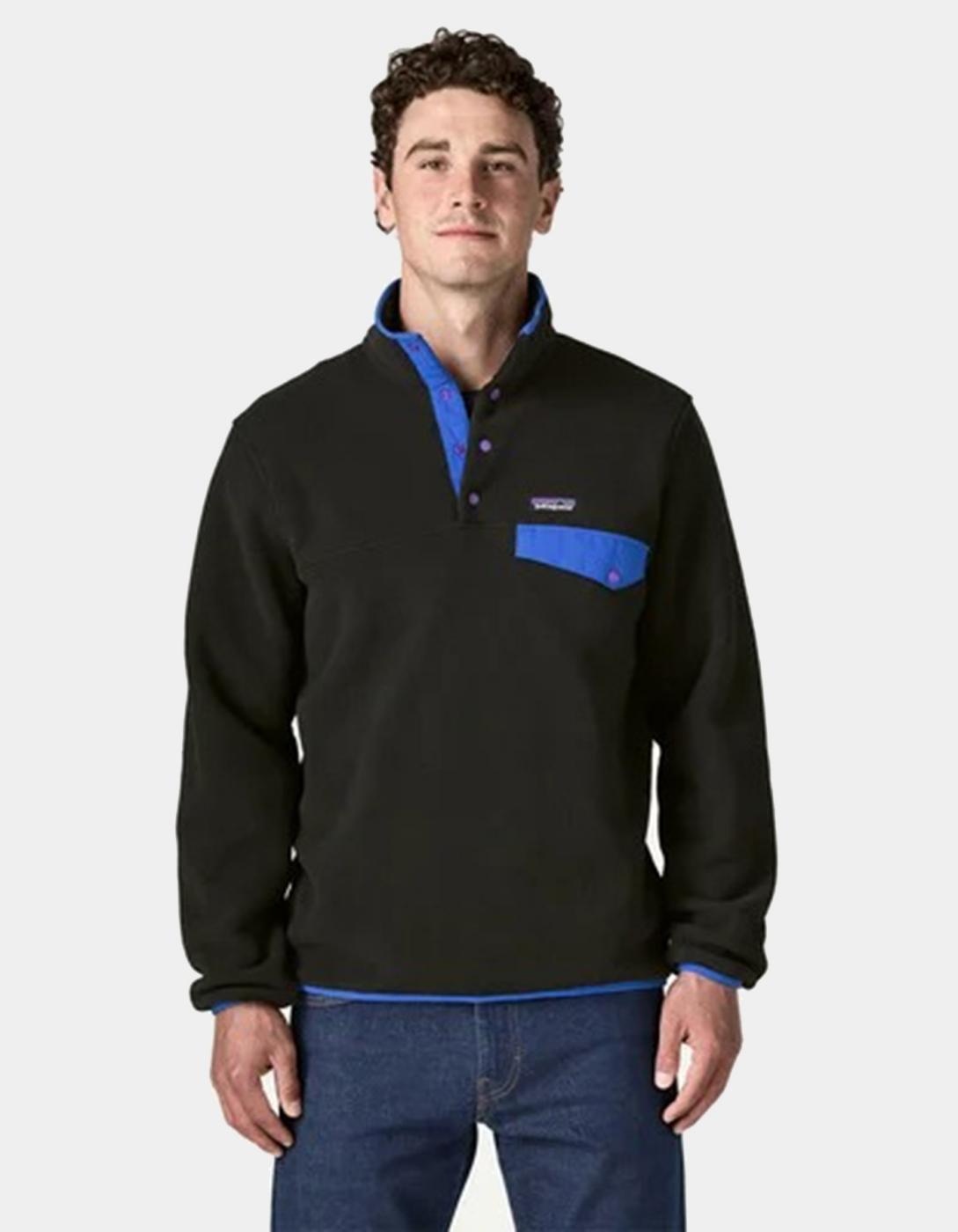 Forro Polar LW SYNCH SNAP - Black/Blue