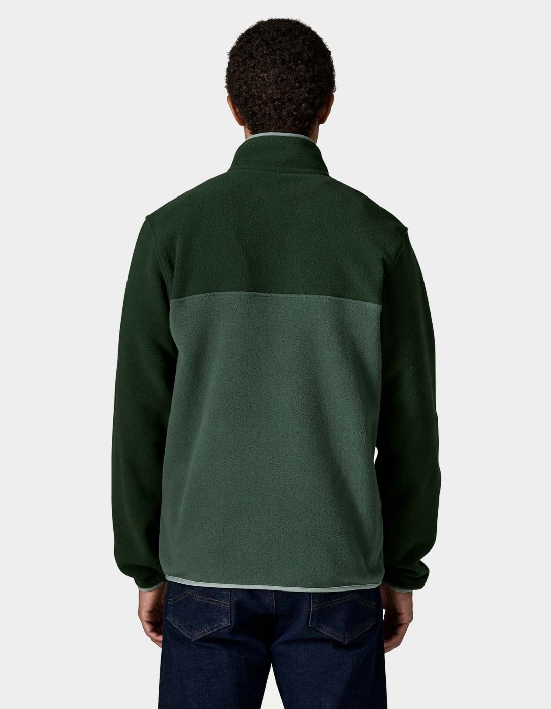 Forro Polar LW SYNCH SNAP - Canopy Green