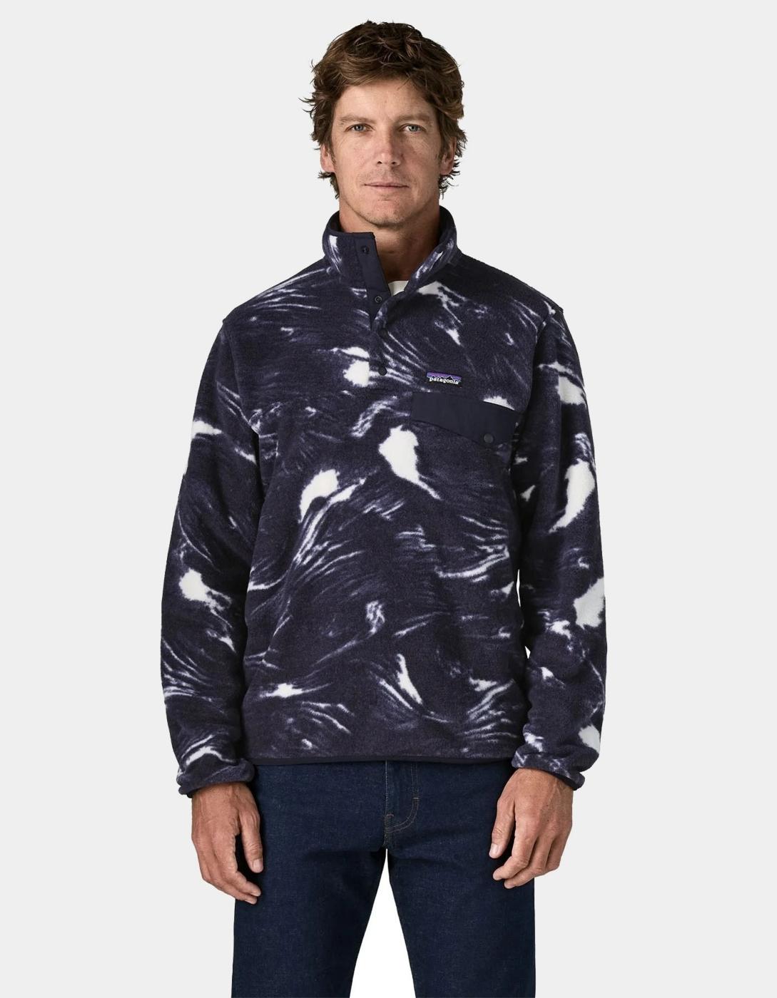 Forro Polar PATAGONIA LW SYNCH SNAP - Sunken Blue