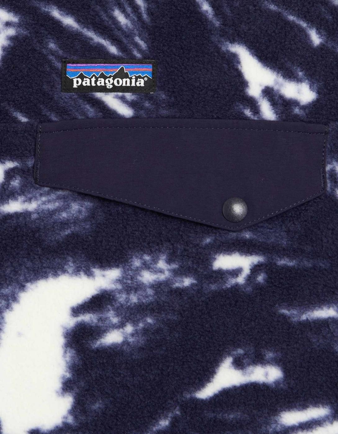 Forro Polar PATAGONIA LW SYNCH SNAP - Sunken Blue