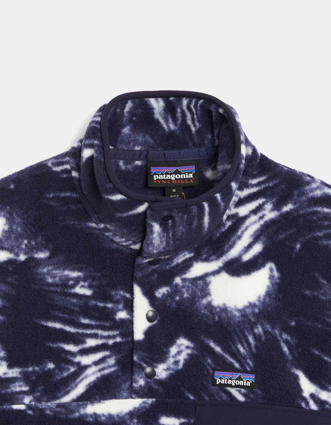 Forro Polar PATAGONIA LW SYNCH SNAP - Sunken Blue