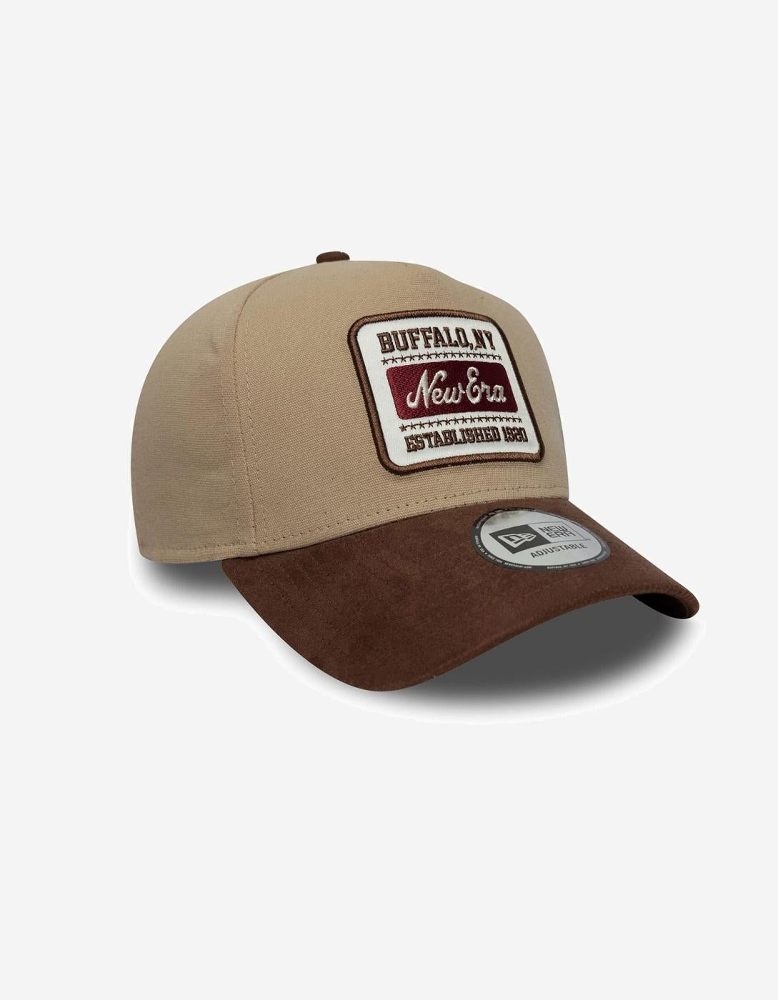 Gorra 940 NEW ERA NE PATCH SUEDE EFRAME - Beige