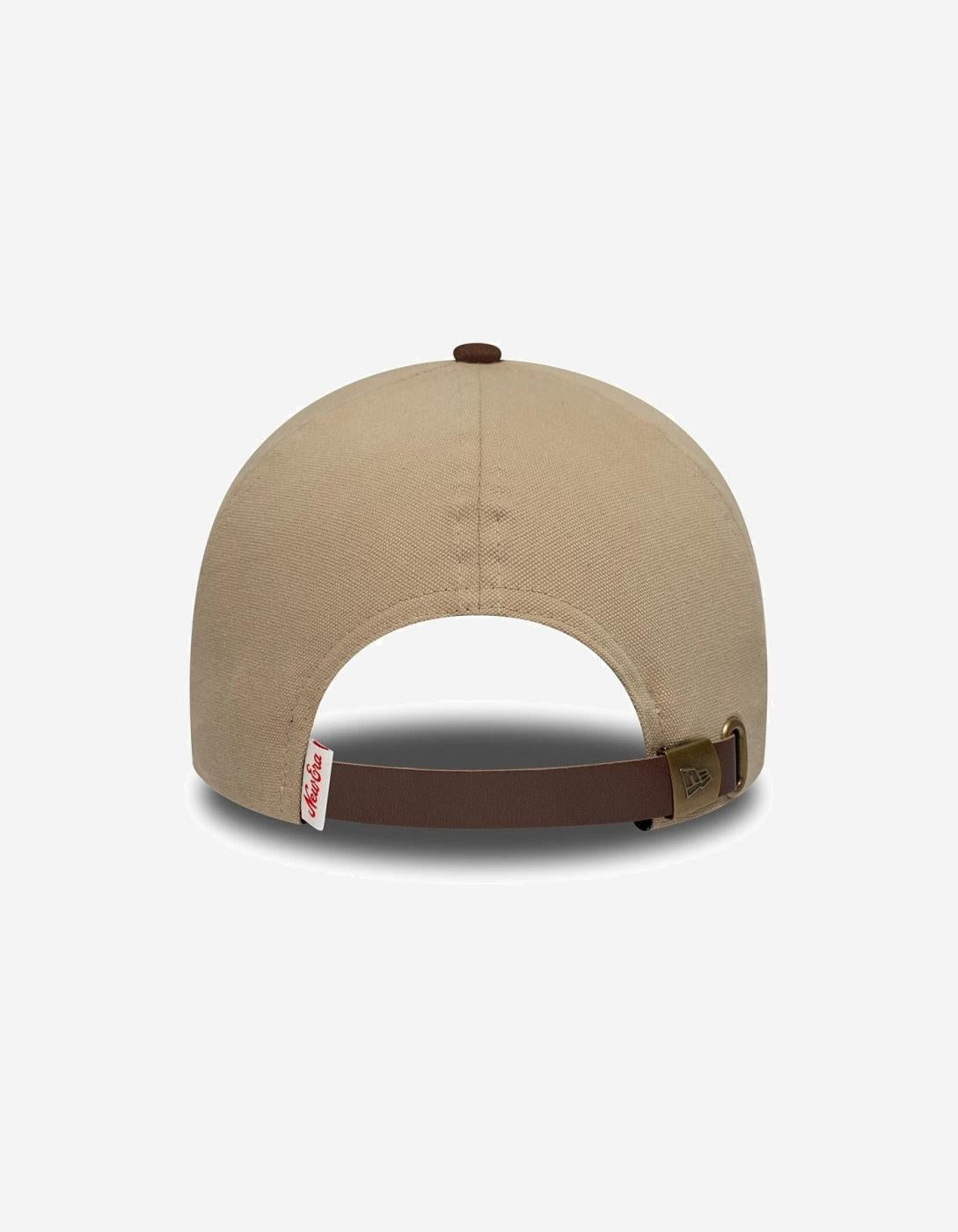 Gorra 940 NEW ERA NE PATCH SUEDE EFRAME - Beige