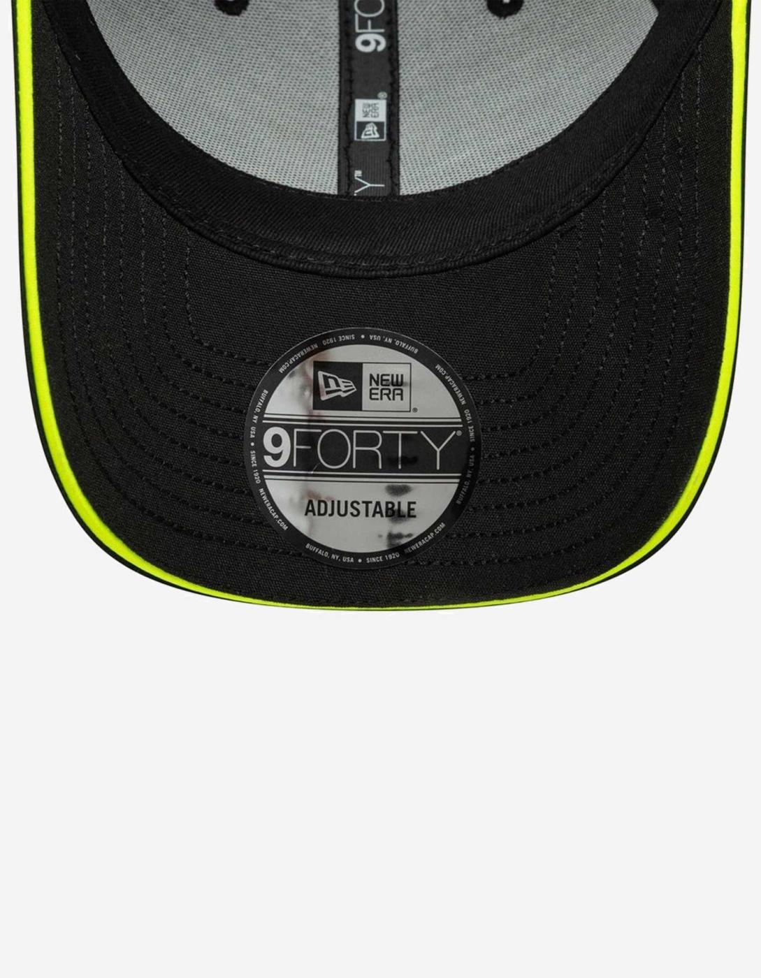 Gorra 940 RECYCLED STRIPE VR46 - Black