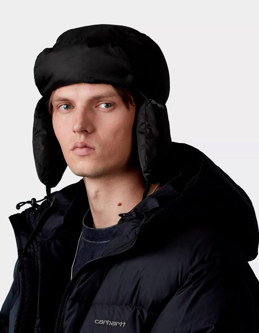 Gorra ARDON EAR GUARD - Black / Shady Grey