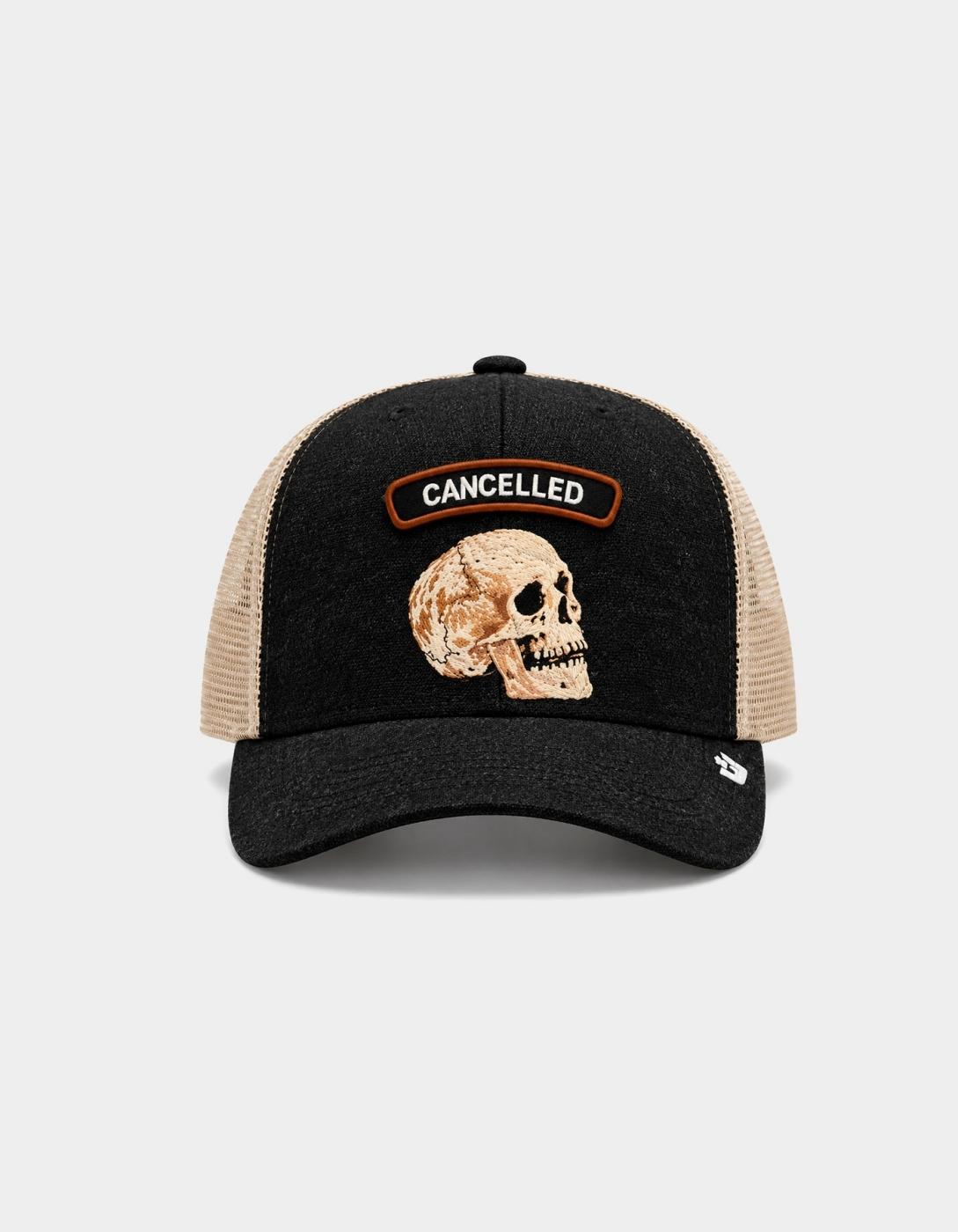 Gorra CANCELLED DENIM ROCKER - Black Denim
