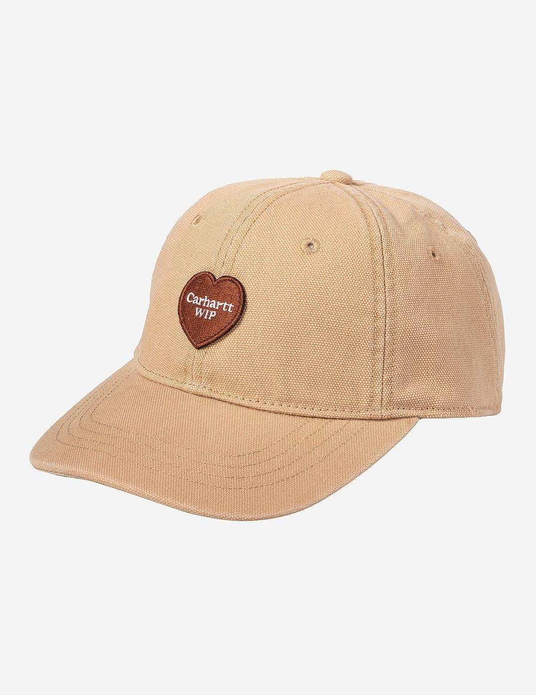 Gorra CARHARTT WIP HEART PATCH - Dusty H Brown
