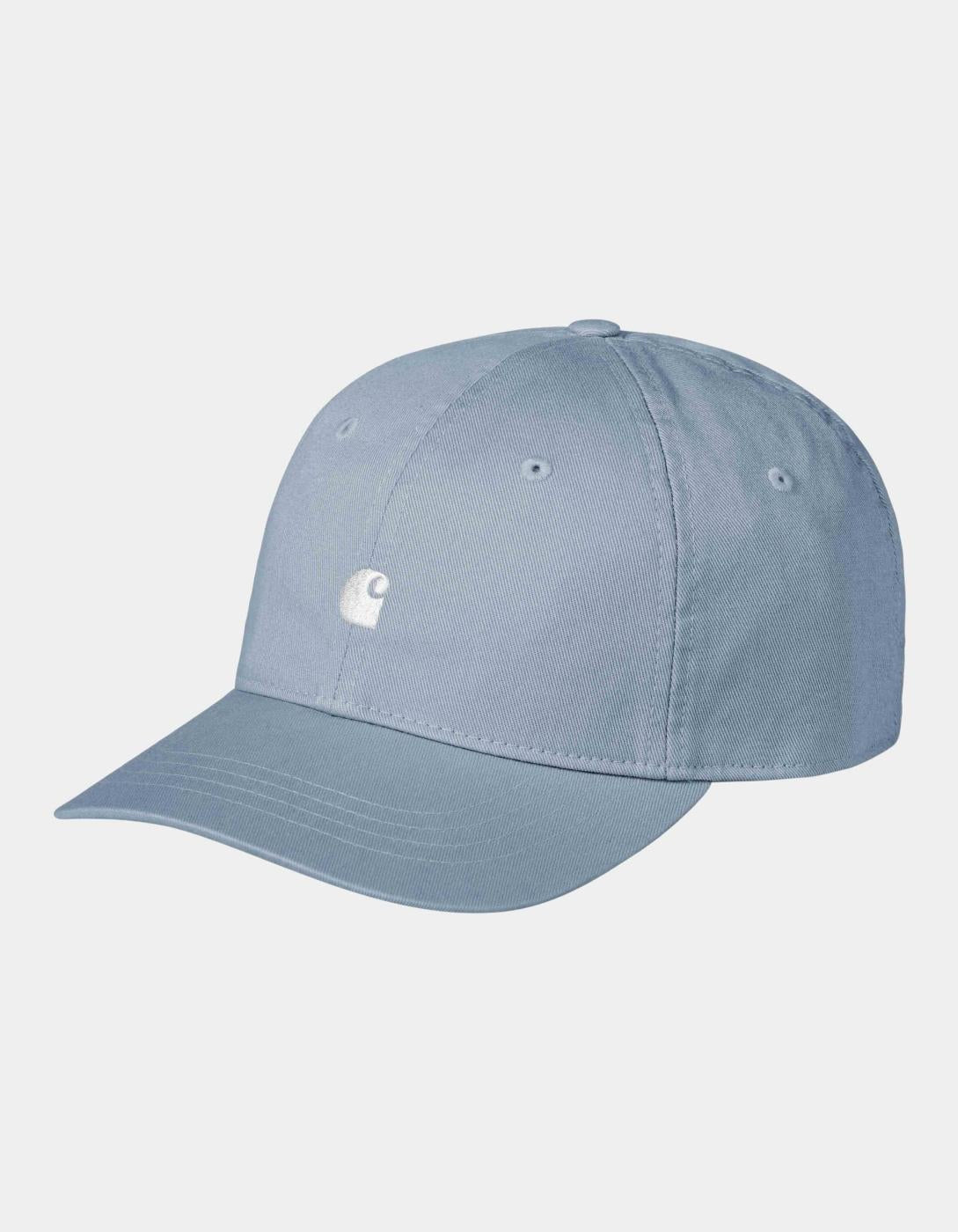 Gorra CARHARTT WIP MADISON LOGO - Blue Fog / White
