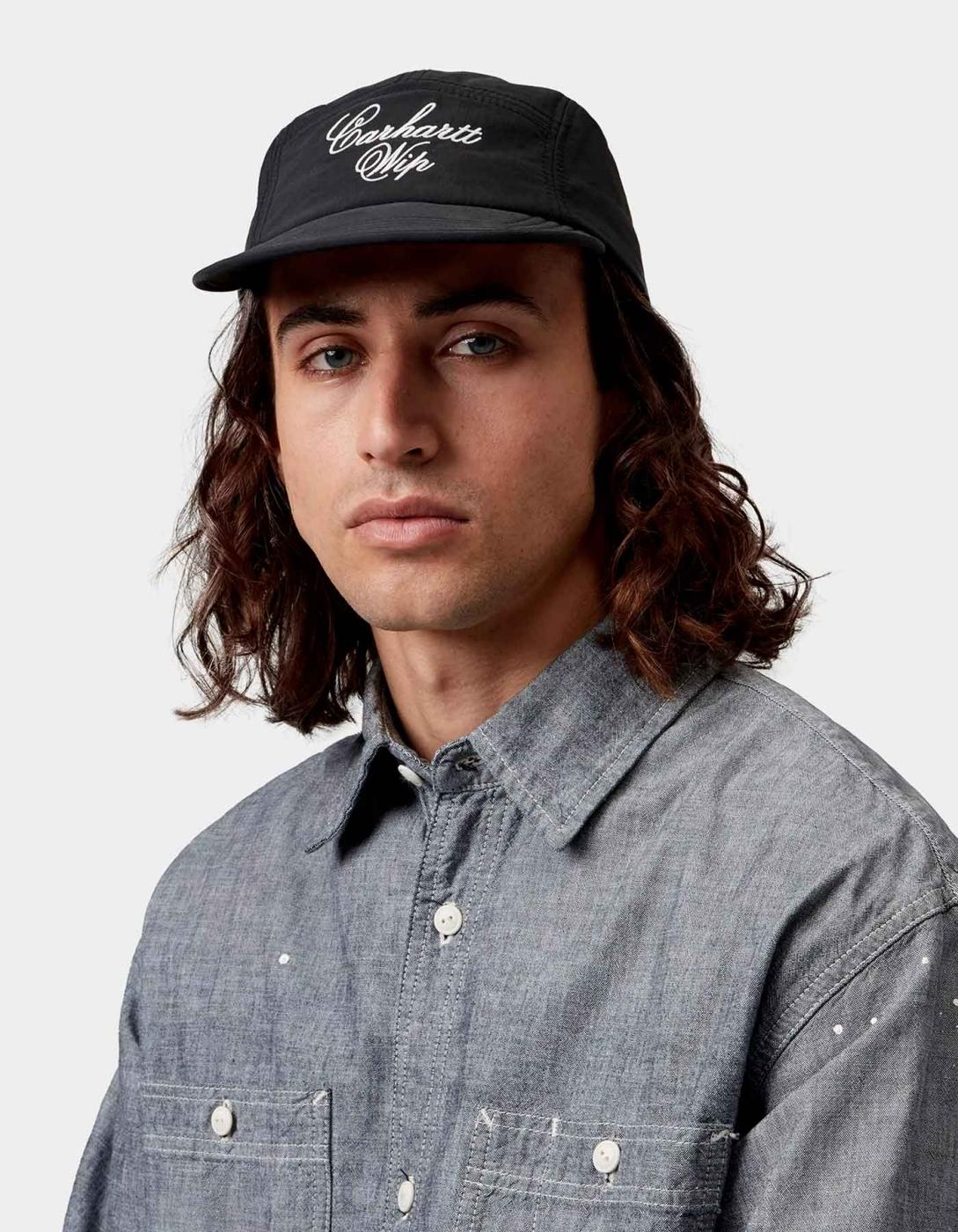 Gorra CARHARTT WIP TRAVON - Black / Wax