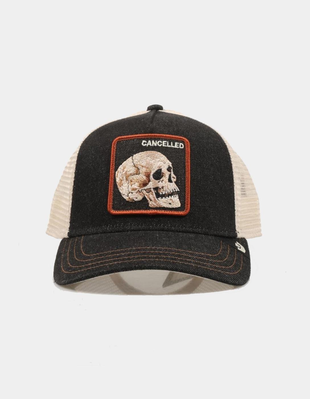 Gorra GOORIN BROS DENIM SKULL - Dark Denim