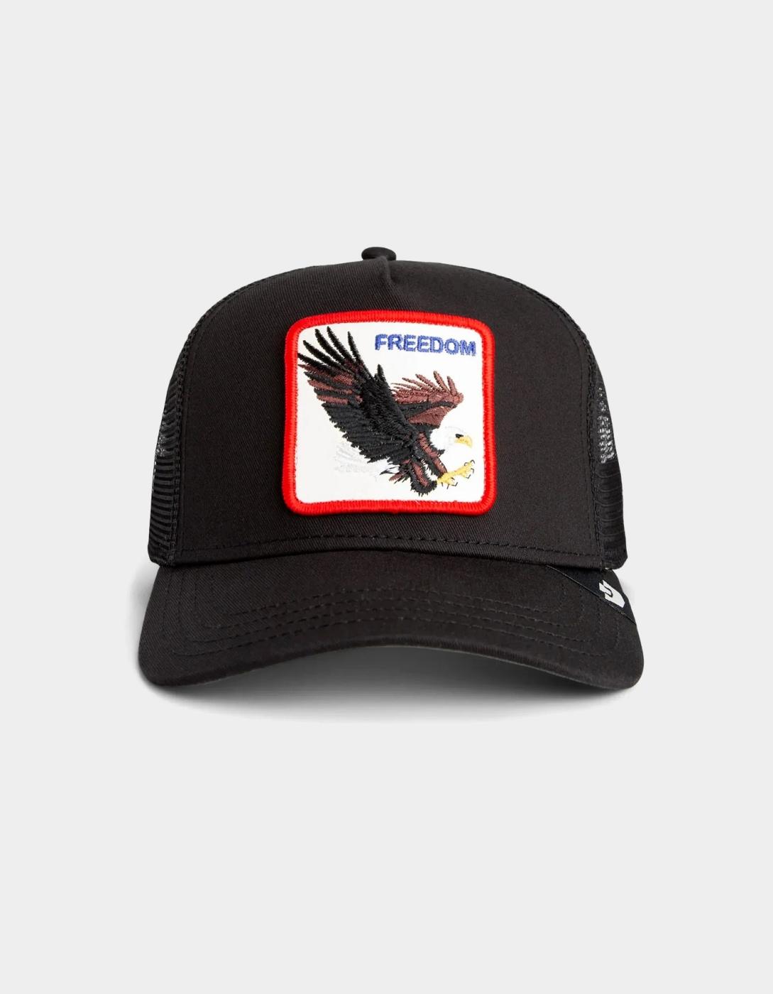 Gorra GOORIN BROS FREEDOM EAGLE TRUCKER - Black