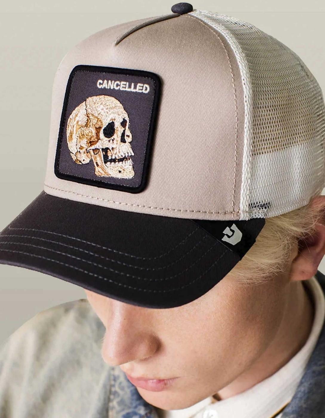 Gorra GOORING BROS THE CANCELLED SKULL - Multicolor