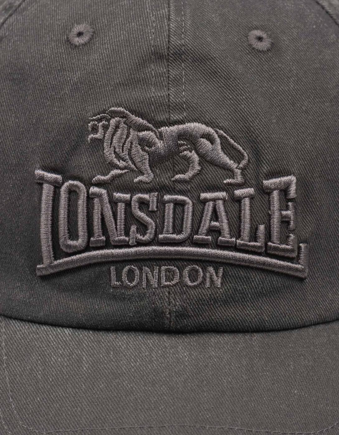 Gorra LONSDALE EASTBURN - Washed Grey